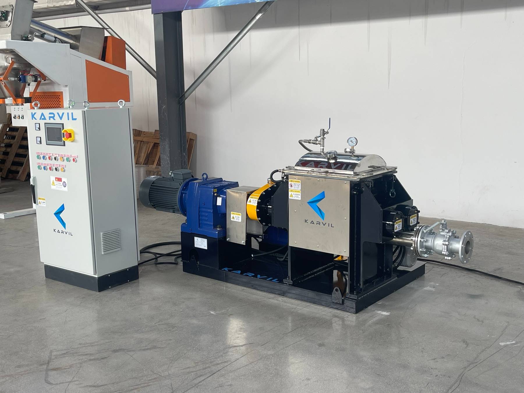 Vacuum Cooling Sigma Mixer for Bauxite (2) Vacuum Cooling Sigma Mixer for Bauxite (2)