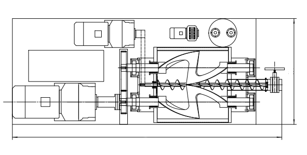 Stainless Steel Sigma Mixer with Screw Discharge (2)