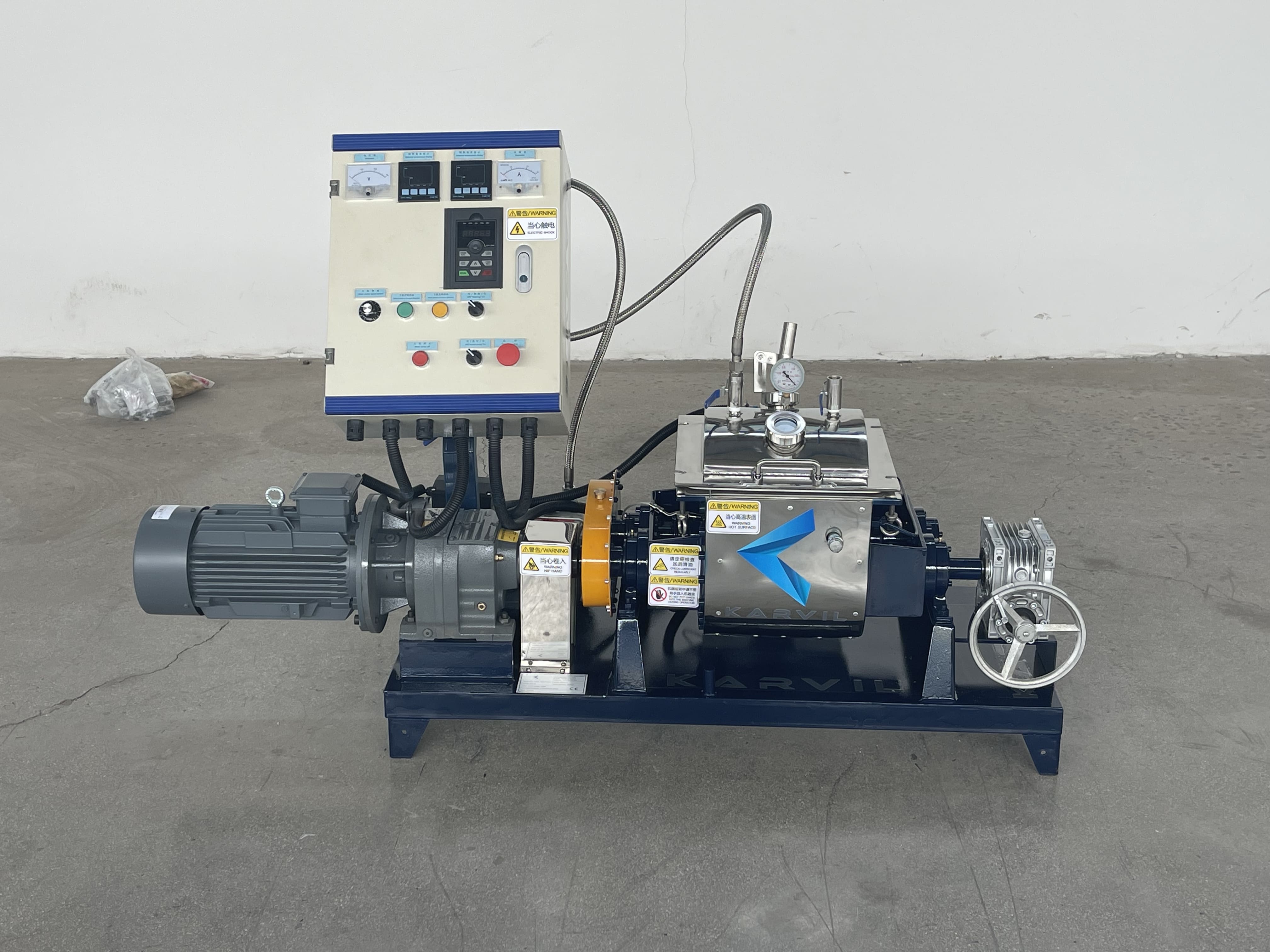 10L Electric Heated Vacuum Kneader: For Epoxy Resin & High-Strength Glass Beads 