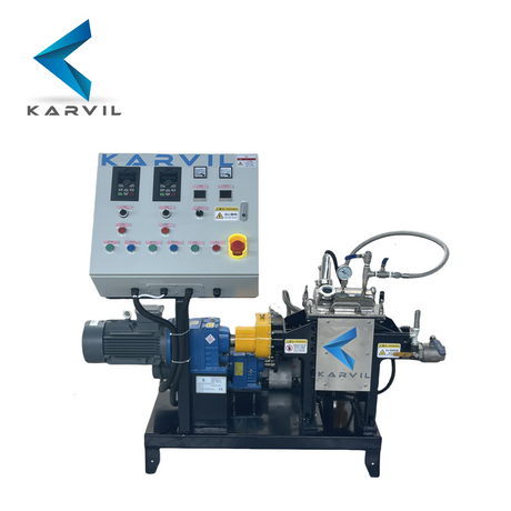 5L Lab Sigma Mixer with Electric Heating and Screw Discharge