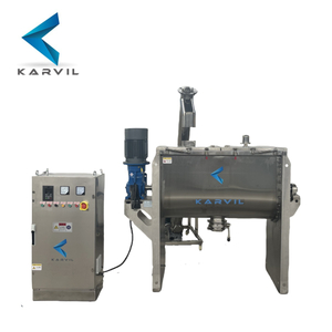 Food Grade Ribbon Blender with Screw Conveyor