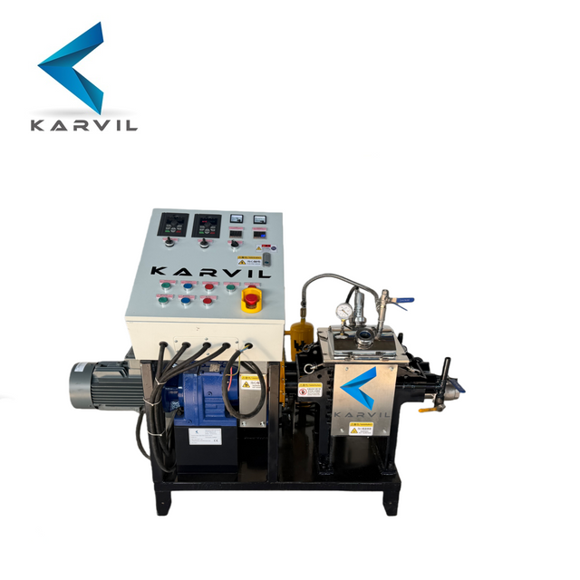 5L Vacuum Electric Heated Sigma Kneader with Screw Extruder