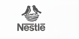 Nestle logo - Food processing industry partner relying on Karvil equipment.