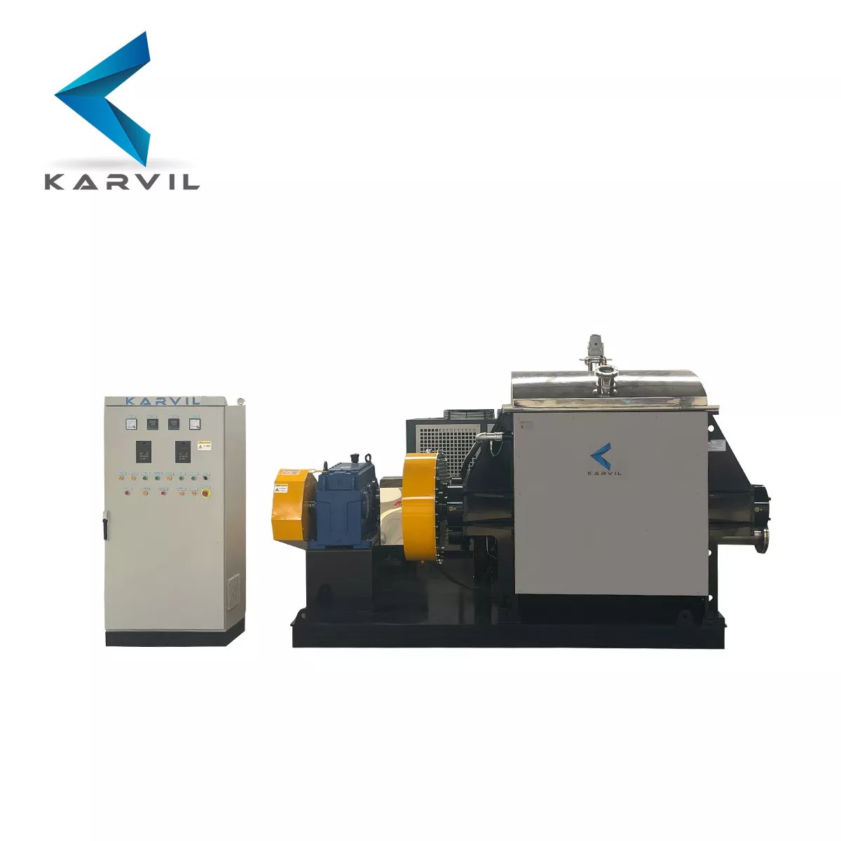 Kneader Mixer with Screw Discharge