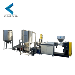 Plastic Recycling Pelletizing Line with Hot Cutting Device