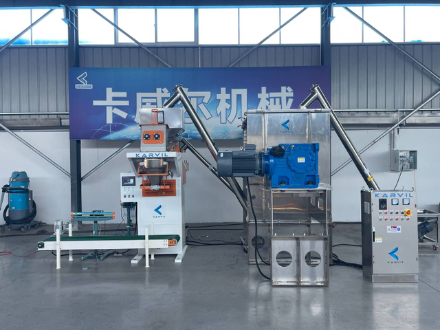 Ribbon Blender Powder Mixing & Packaging Line