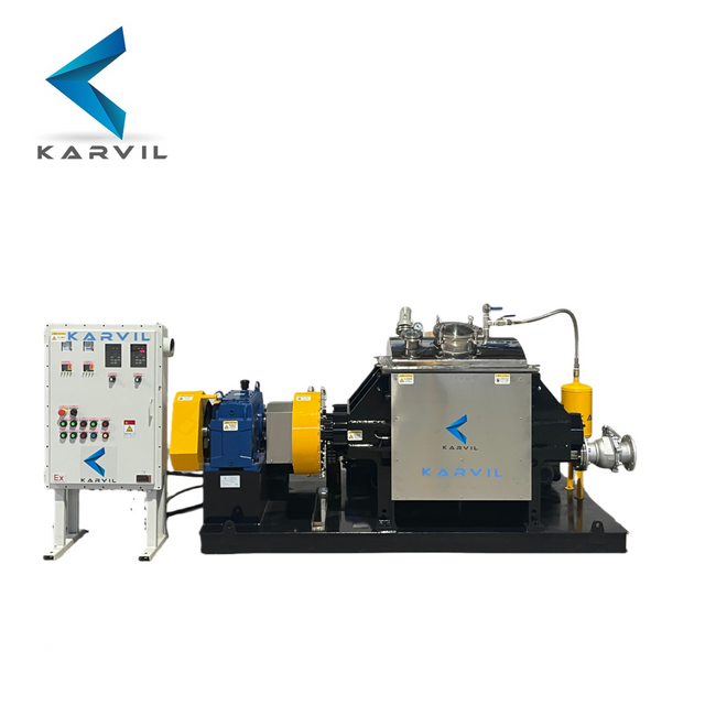 Explosion-Proof Vacuum Screw Discharge Kneader Mixer