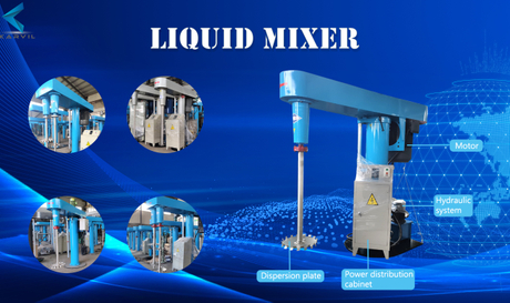 KARVIL high-speed hydraulic lifting paint dispersing mixer - Buy