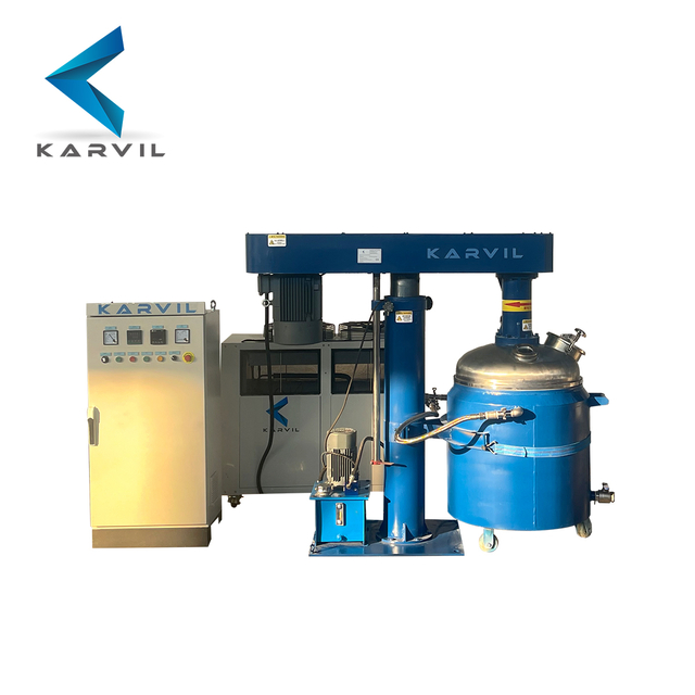 Jacketed Disperser Mixer Machine