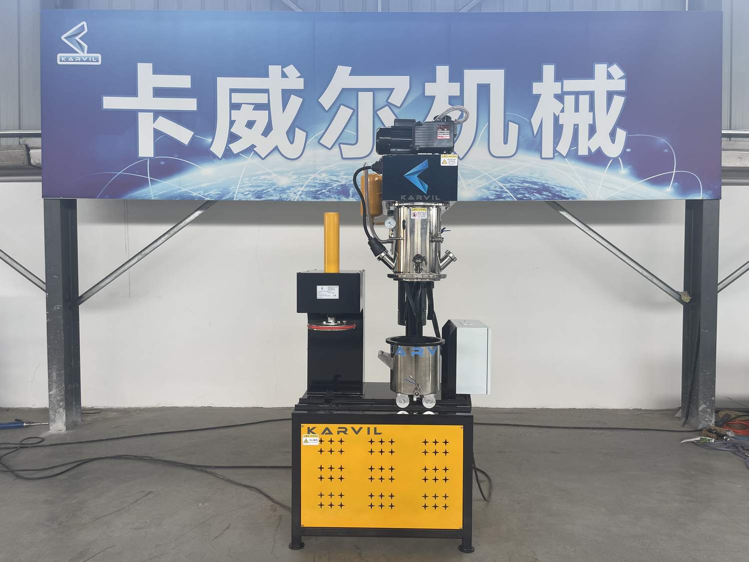 15L Vacuum Planetary Mixer Headed to Brazil