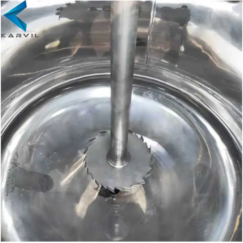 KARVIL vertical stainless steel dispersion reaction kettle