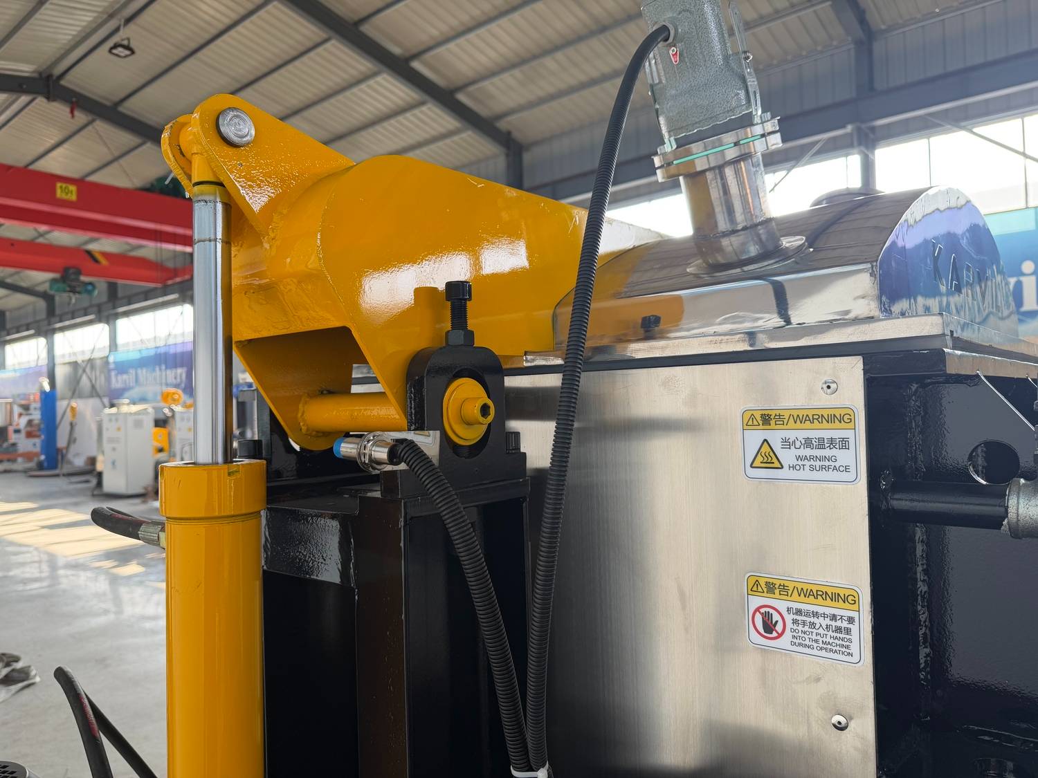 Industrial Screw Discharge Sigma Mixer for Epoxy Putty Adhesives (5)