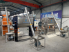Ribbon Mixer with Screw Conveyor