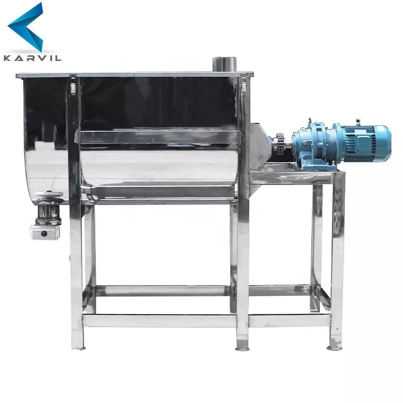 How Does a Horizontal Ribbon Mixer Work?