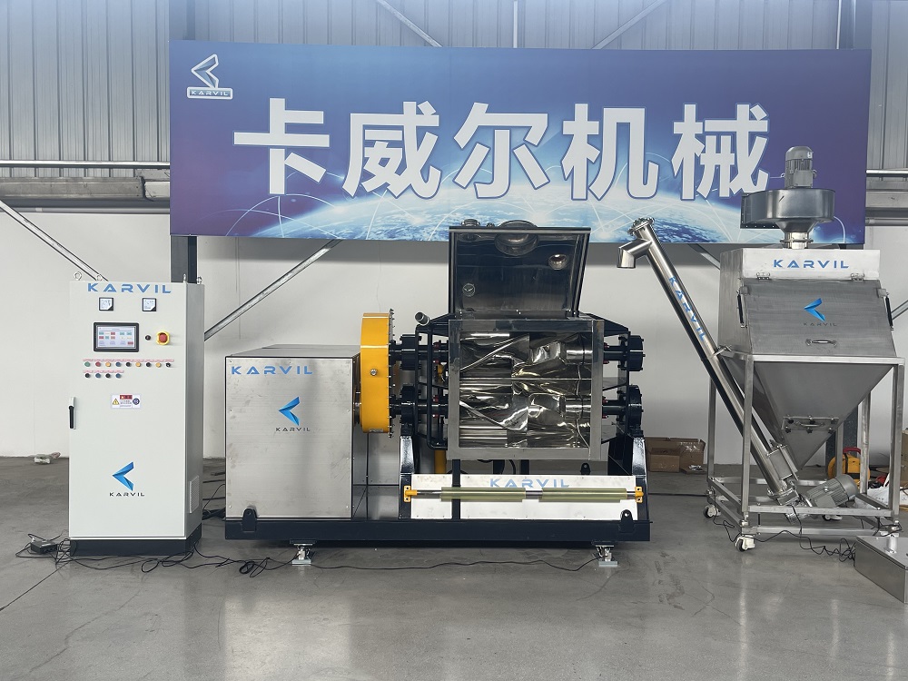 Electric-Heating & PLC Control Tilting Kneader for Protein Bars