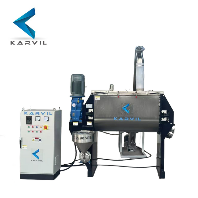 Horizontal Ribbon Blender 