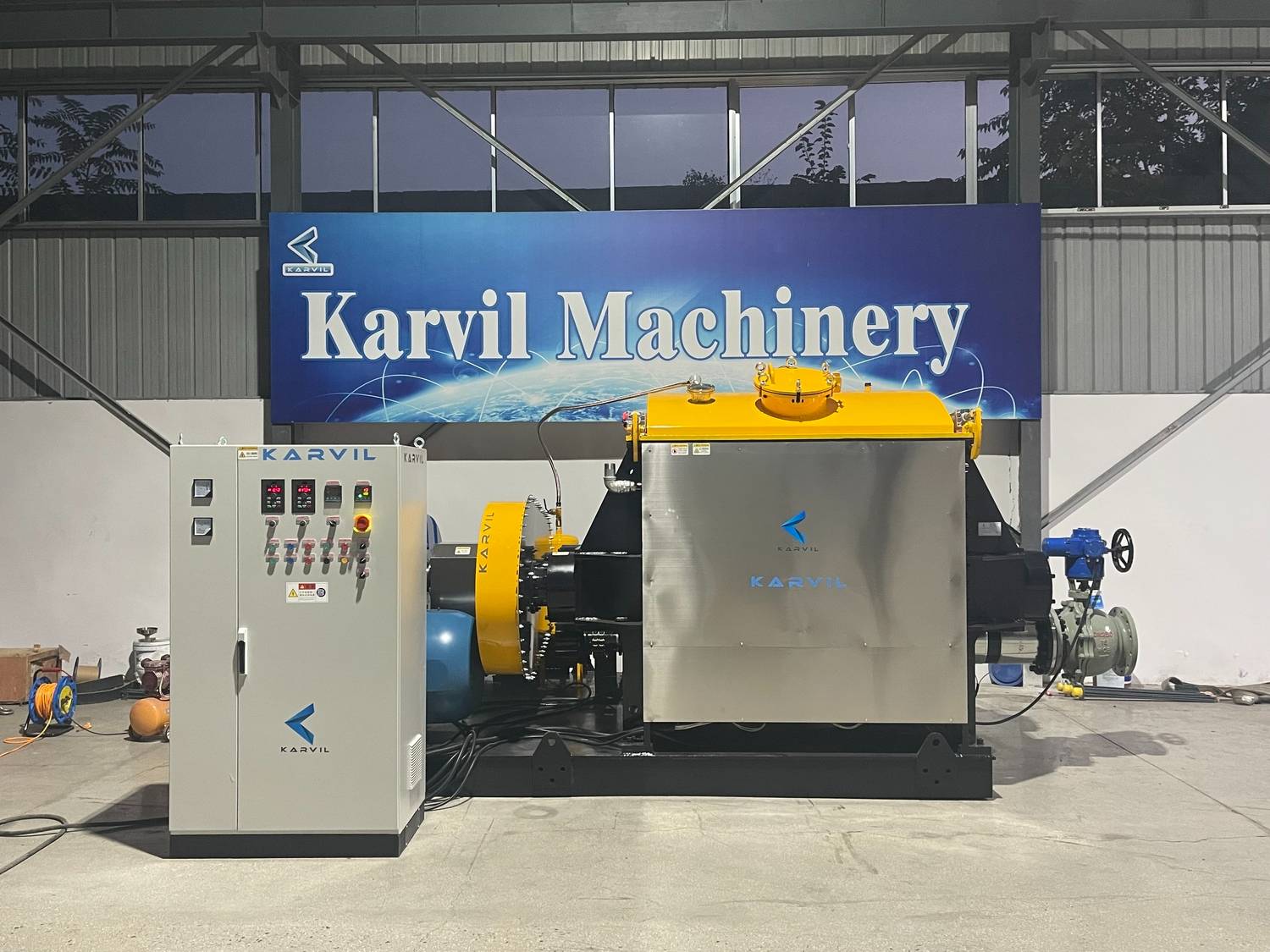 Shipping Our Custom 2700L Vacuum Kneader Mixer to the USA!