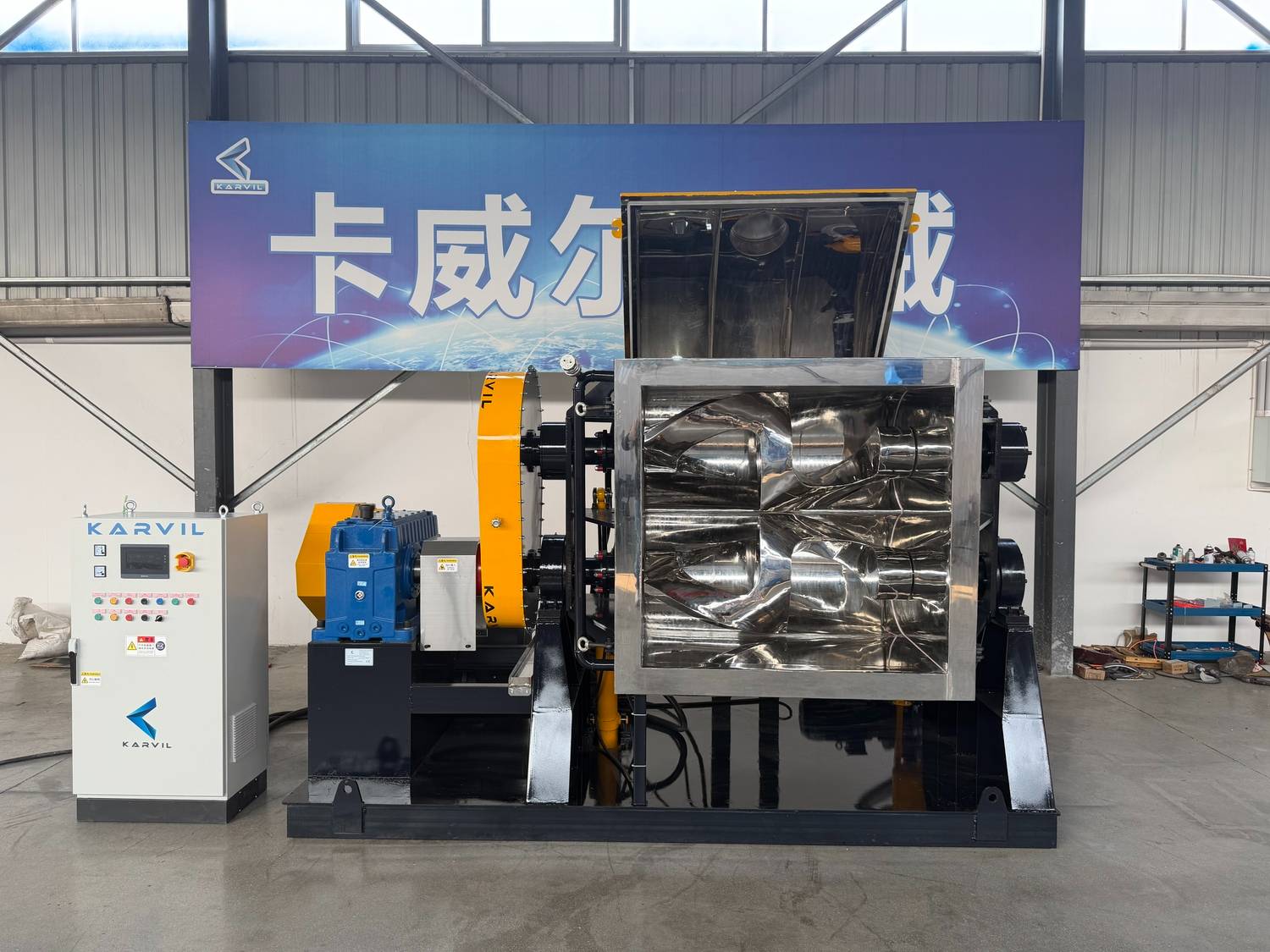 Shipping Update: 1000L Vacuum Kneader Headed to Turkey for RTV-2 Silicone