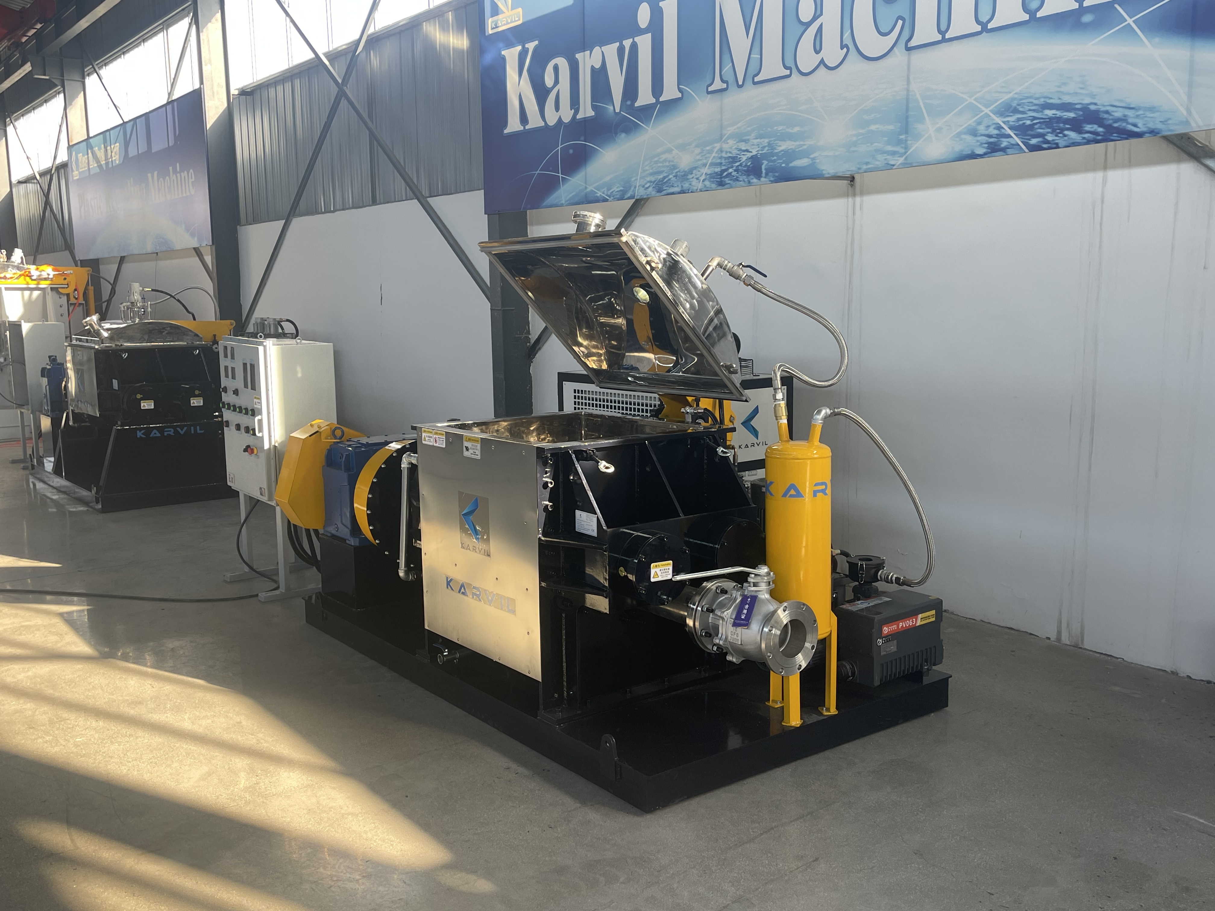 Two Sets of 300L Explosion Proof Sigma Mixer Are Ready for Shipment to Serbia