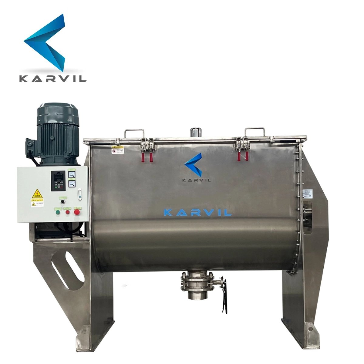 What are the advantages of ribbon blender?