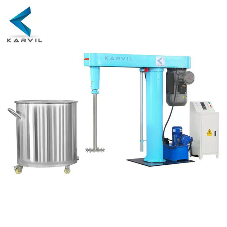 KARVIL high-speed hydraulic lifting paint dispersing mixer - Buy