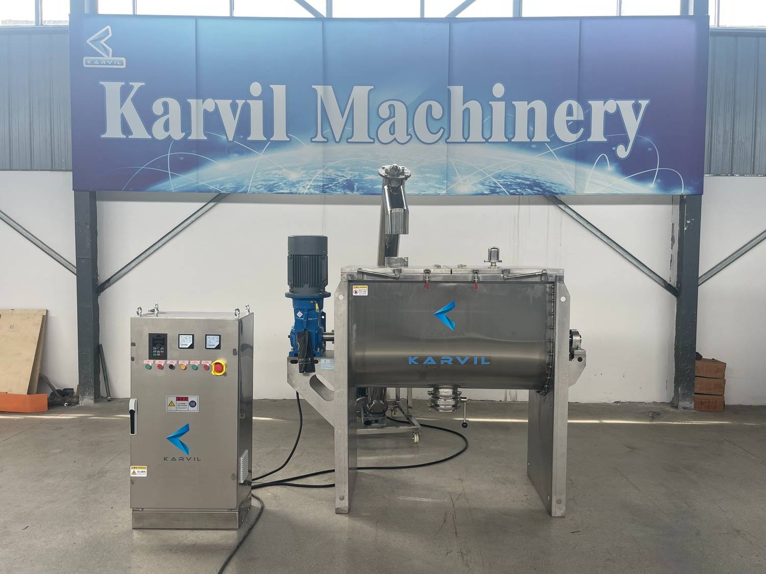 500L Food Grade Ribbon Blender for Colombia