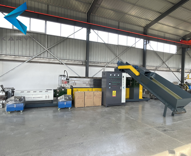 Double Stage Pelletizing Line for Plastic Recycling