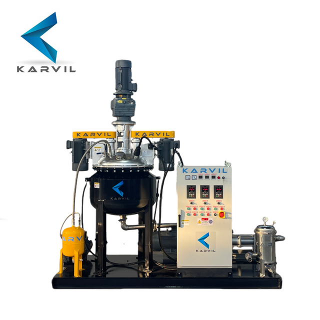 Triple Shaft Mixer Reactor 