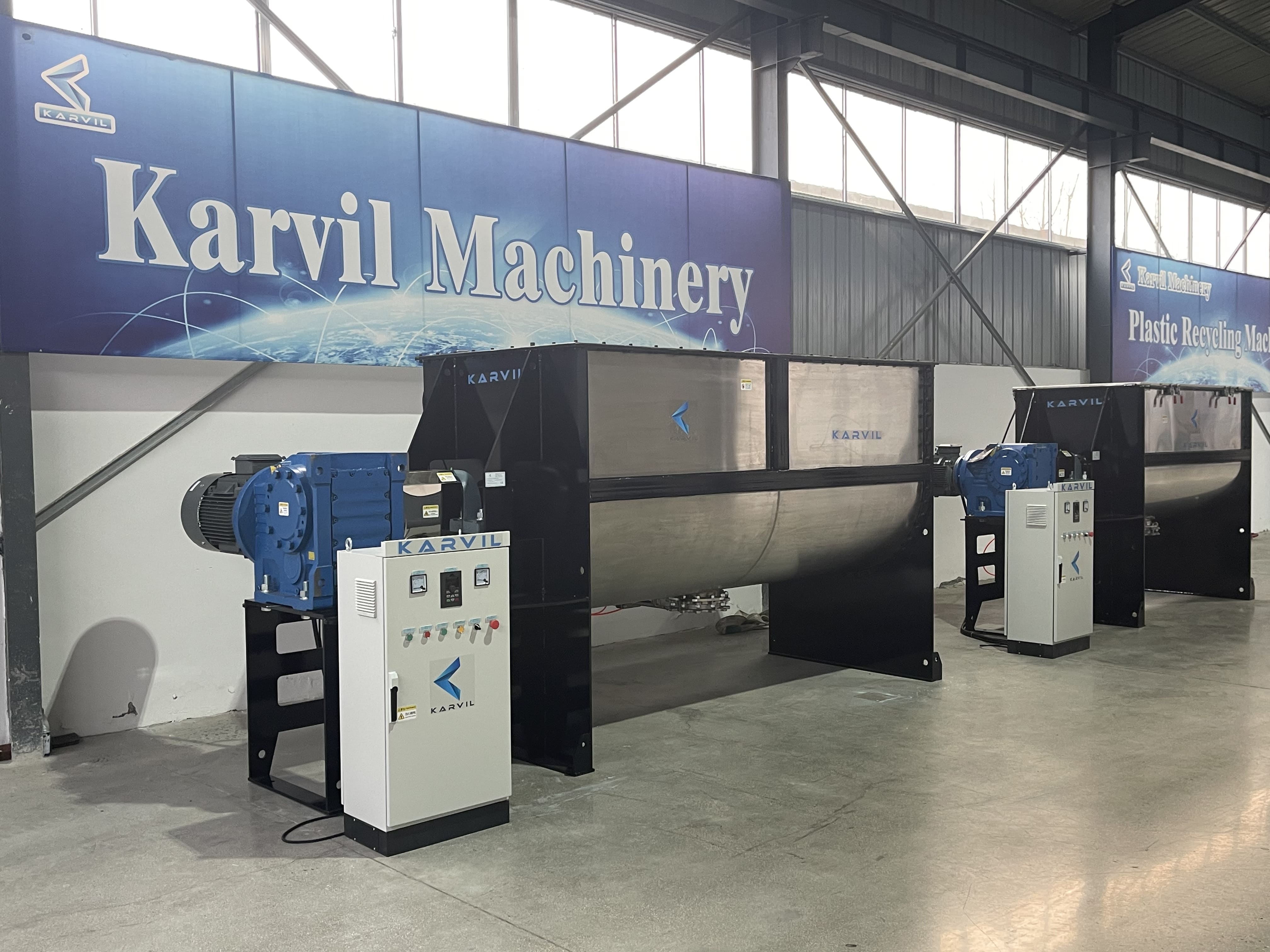 Karvil Machinery 2500L & 5000L Industrial Ribbon Mixers: Redefining High-Capacity Mixing Efficiency