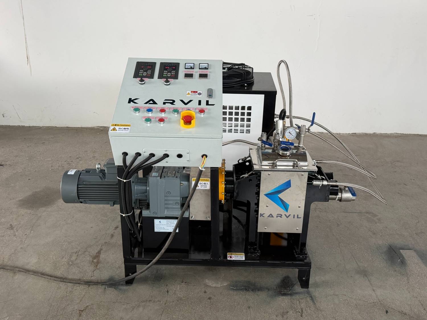 5L Vacuum Sigma Mixer Successfully Completed for Silica & Methyl Cellulose Mixing