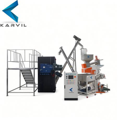 Ribbon Blender Production Line for Food Powder