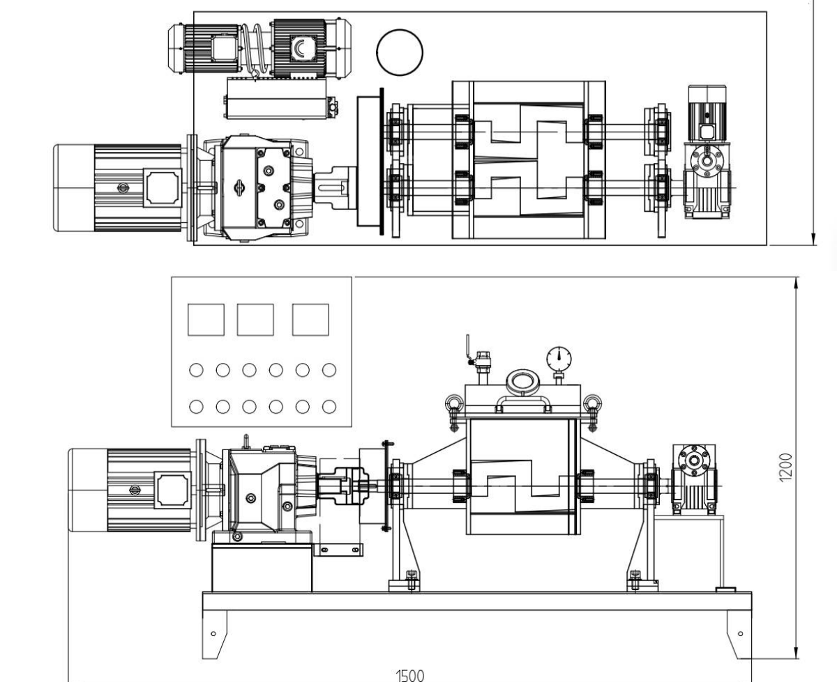 5L Lab Scale Sigma Blade Mixer (13)