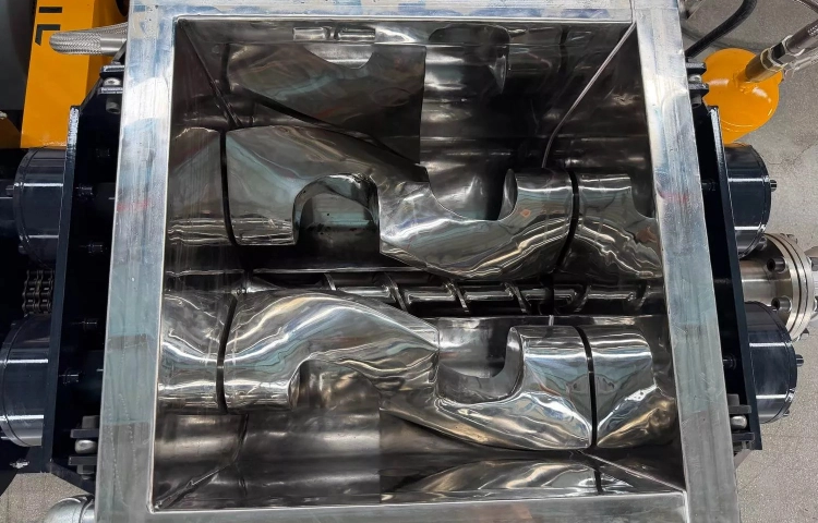 100L Vacuum Sigma Kneader with Extruder Discharge.webp