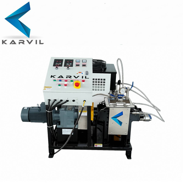 Laboratory Vacuum Sigma Mixer with Screw Discharge
