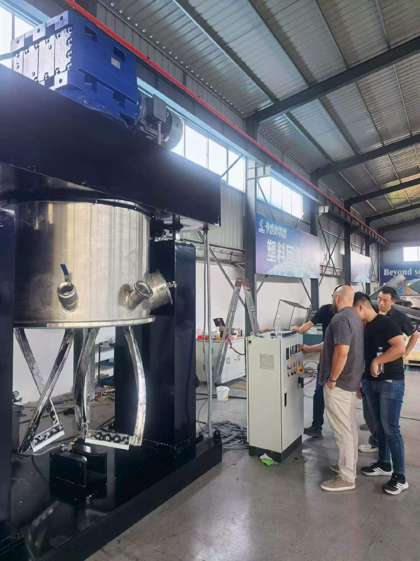Successful FAT Inspection: Our Newly Manufactured Planetary Mixer is Ready for Delivery!