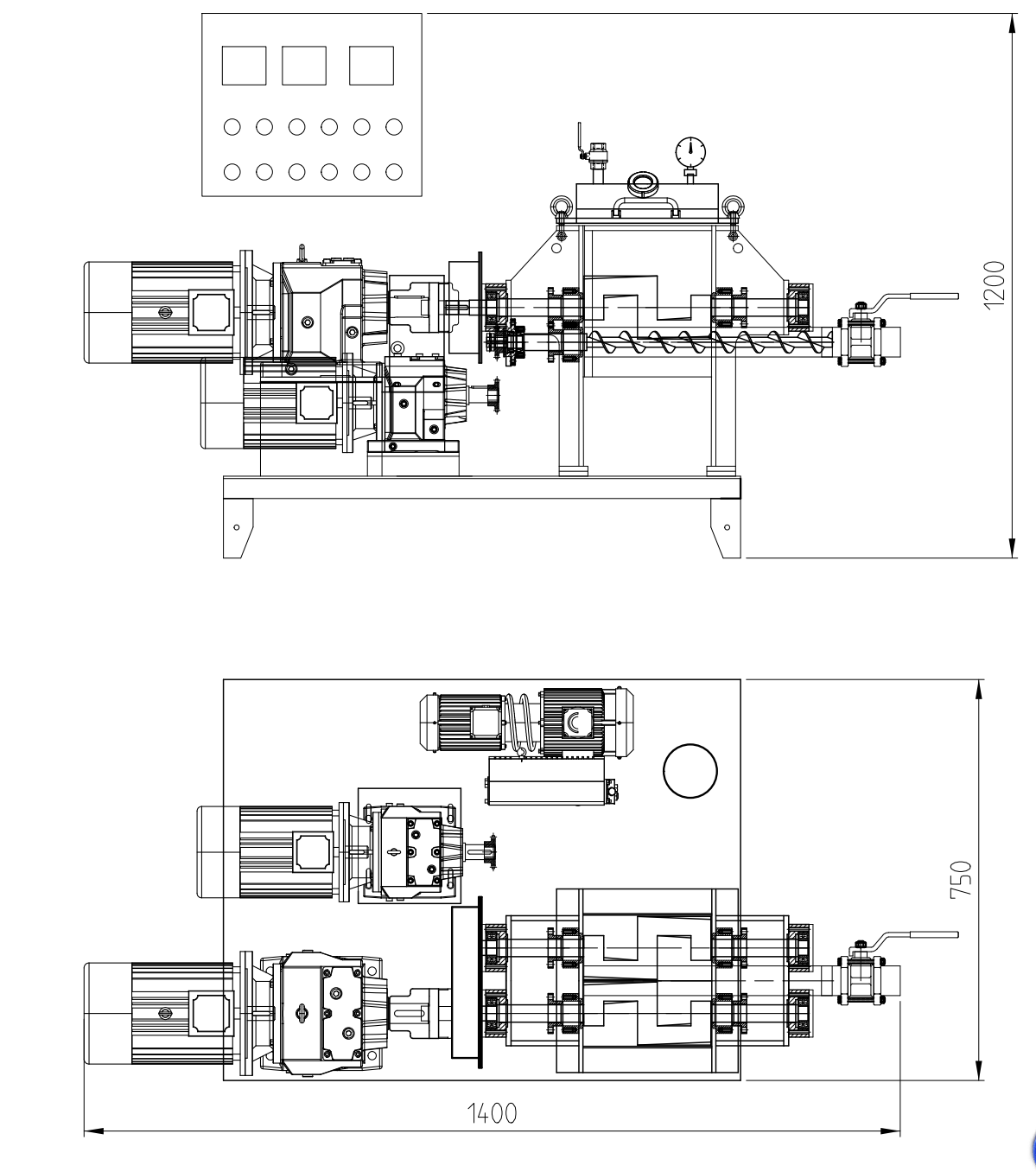 Laboratory-Vacuum -Sigma- Mixer -with- Screw -Discharge (16)