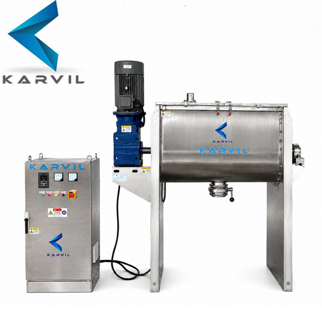 500L Stainless Steel Horizontal Ribbon Blender
