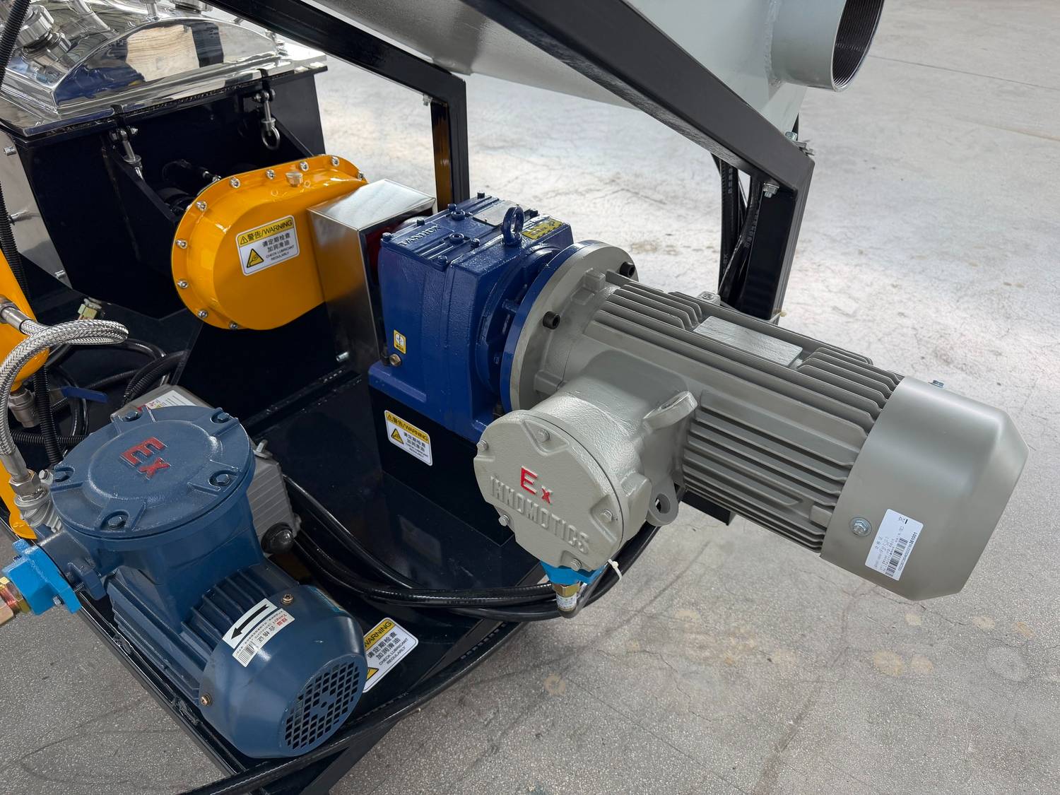 10L Explosion-Proof Vacuum Sigma Mixer (8)