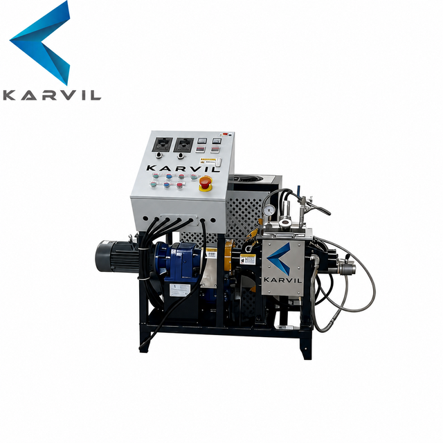 5L Vacuum Sigma Kneader with Screw Extruder 