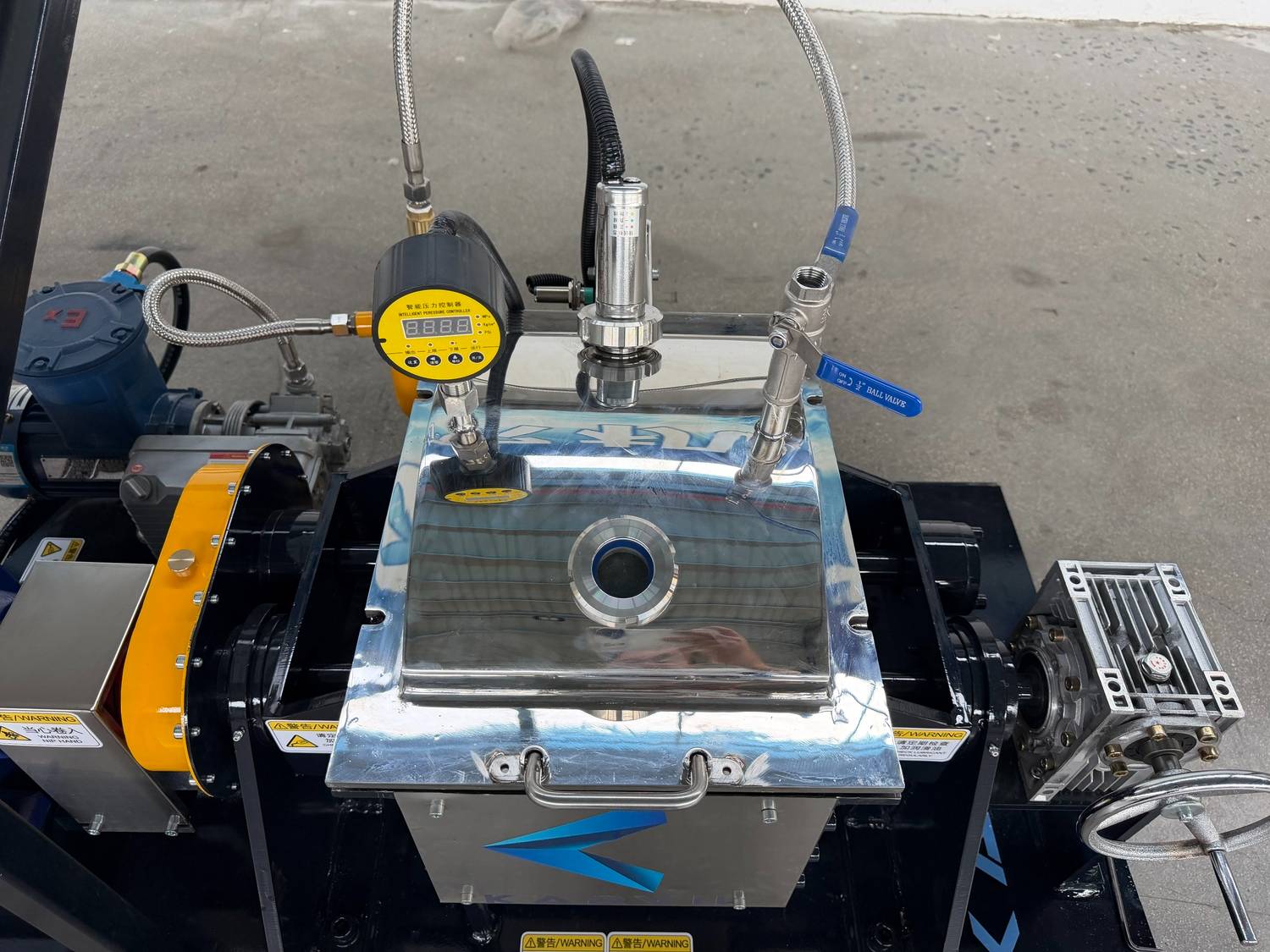 10L Explosion-Proof Vacuum Sigma Mixer (11)