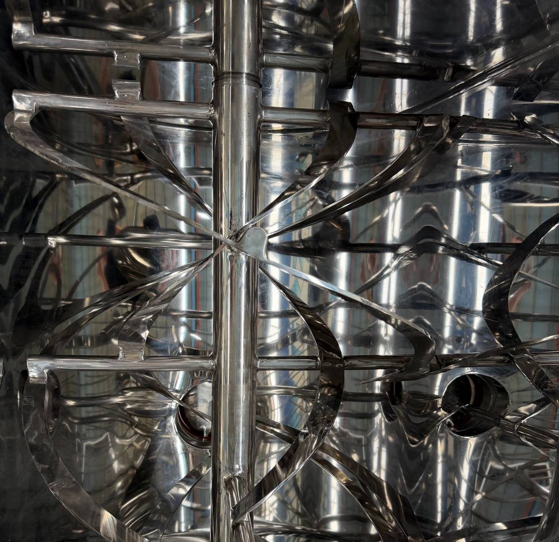 500L Stainless Steel Horizontal Ribbon Blender (11)