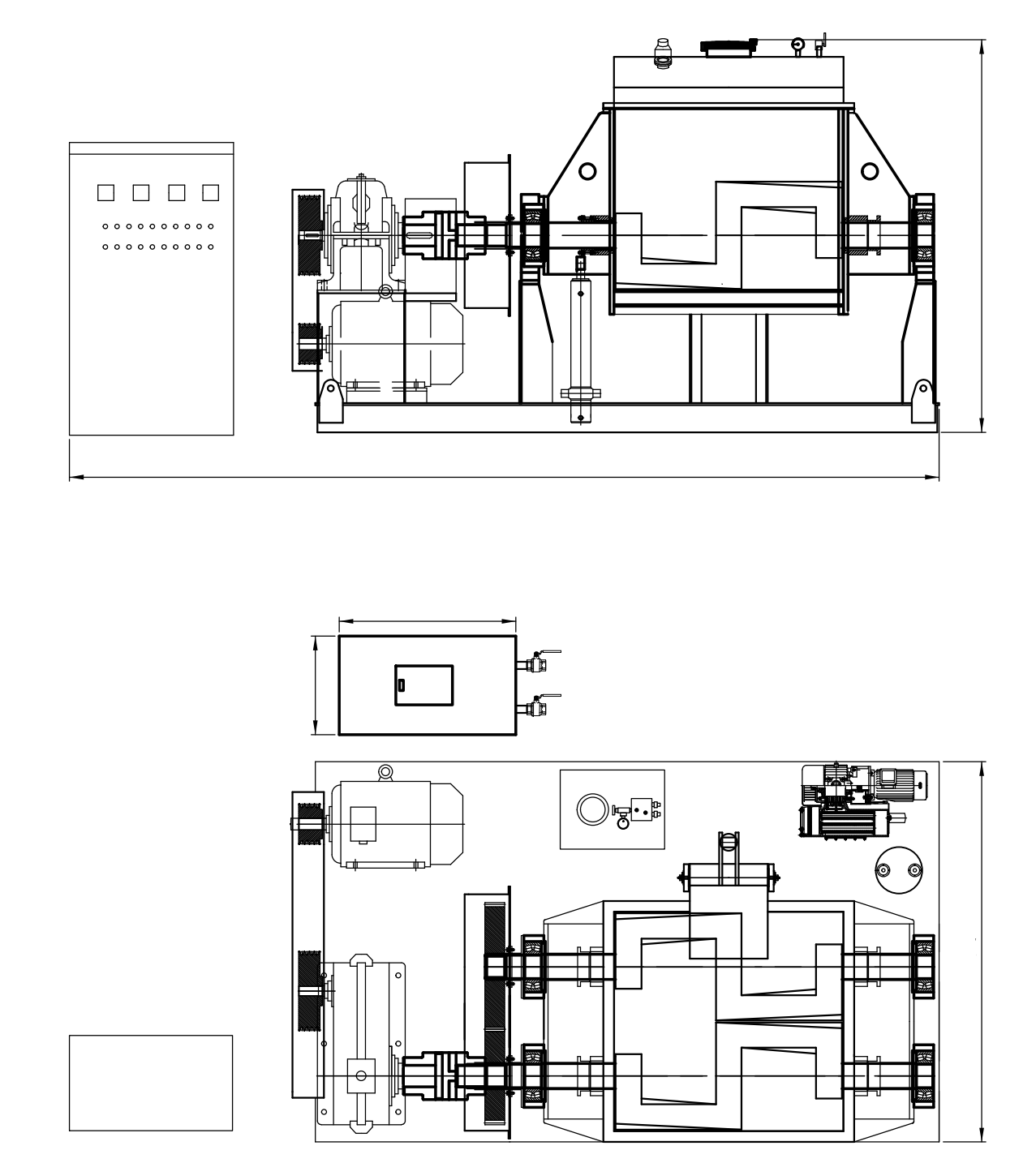 2200L Sigma Kneader Mixer for Protein Bars (18)