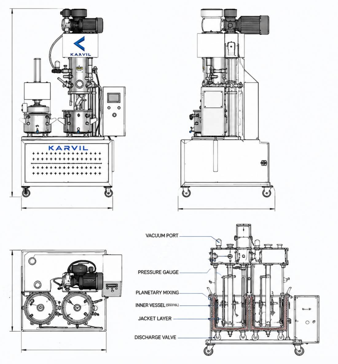 5L -Pharmaceutical- Vacuum -Planetary- Mixer (2)-min